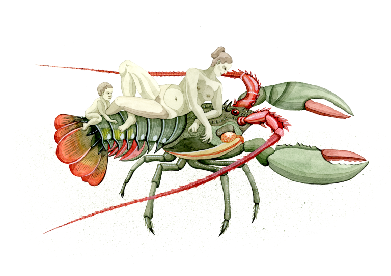 Lobster ride af Emma Ekstam